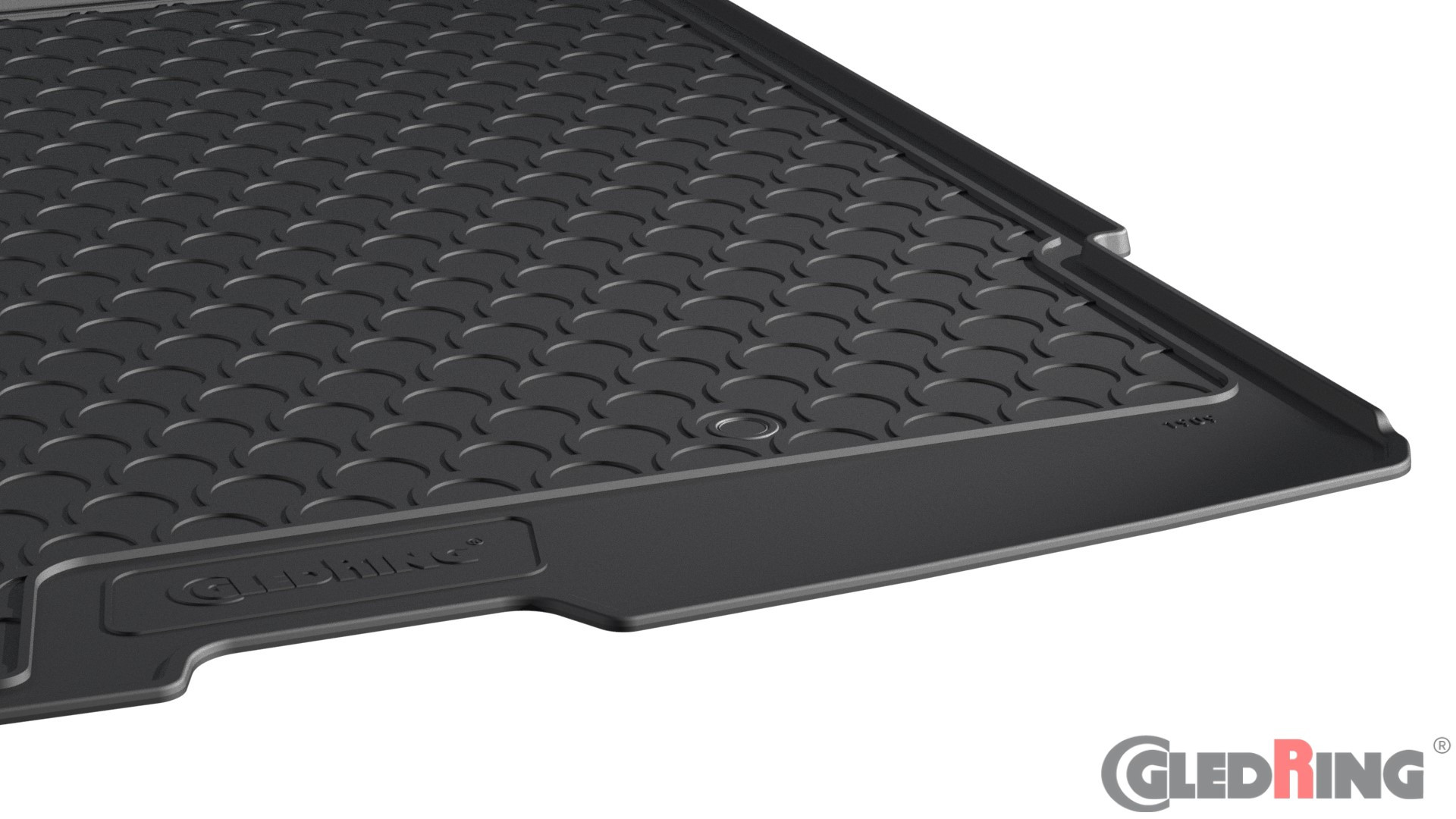 Original Gledring Premium Gummi Kofferraummatte - VOLVO XC90 (5 Sitze) 2015->